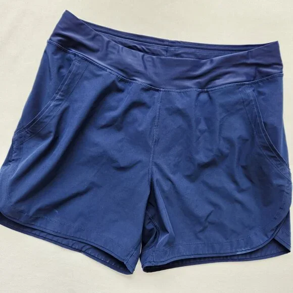 Lands End Board Shorts Swimsuit Navy Beach Pool Summer Vacation Coverup Swim 14 - Picture 1 of 8